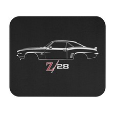 1969 Camaro Z28 Mouse Pad Chevy Muscle Car Desk Mat Vintage Hot Rod Fan Gift picture