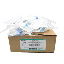 50X CJ688TGBU Giga TX For Panduit Cat6 MiniCom UTP RJ45 Network Jack Module Blue picture
