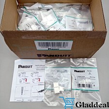 For Panduit Giga TX Cat6 jack White CJ688TGIW BOX OF 50. ！ picture