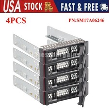 4 Pack Server HDD Tray Caddy SM17A06246 for Lenovo ThinkSystem SR550 SR630 SR650 picture