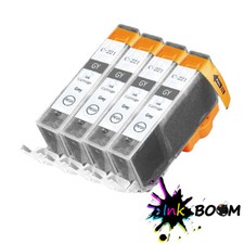 4 Grey Ink Cartridge for CLI-221 PIXMA MP980 MP990 picture