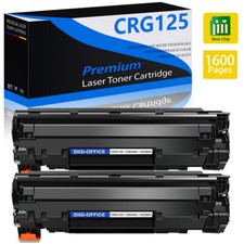 2 PK High Yield 125 CRG125 CRG-125 Toner Cartridge for Canon ImageClass MF3010 picture