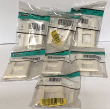 Panduit T70BH2IW Single Gang Snap-on Horizontal Faceplate 7 pcs picture