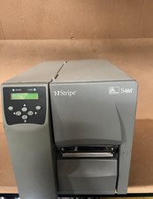 Zebra S4M Thermal Transfer Industrial Shipping Label Printer LAN USB Serial picture