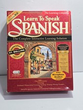 Learn To Speak Spanish - A Complete Interactive Learning Solution 4 CD Set V 8.0 picture