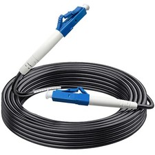 100 Feet (30 Meters) LC to LC Outdoor Armored Simplex Fiber Patch Cable, Sing... picture