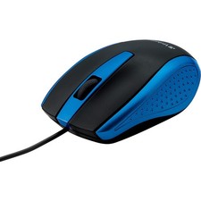 Verbatim Corded Notebook Optical Mouse - Blue (99743_34) picture