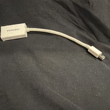 Insignia Mini DisplayPort Male to HDMI Female Adapter, White,  1ft picture