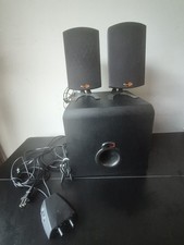 Klipsch ProMedia 2.1 Wired Computer Speakers w/ Subwoofer, Black tested picture
