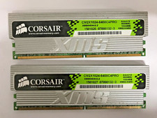 Corsair XMS2 PRO 2GB (2x1GB) DDR2 CM2X1024-6400C4PRO PC2-6400 800MHz #R3253 picture