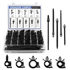 150 Pieces Wire Loom Routing Clips Car Automotive Harness Assortment Kits NEW picture