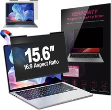 Magnetic Laptop Privacy Screen 15.6 Inch 16:9 Display, Removable Computer Shield picture
