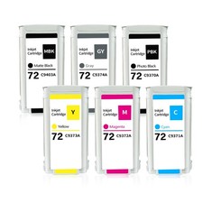 YOUEXPERT 72XL Ink Cartridge High Capacity 130ML Replacement for 72 Work for Des picture