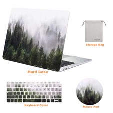 Mosiso Laptop Plastic Pattern Hard Case for Macbook Air 13 A1932+Mouse Pad 2019 picture