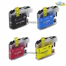 4PK LC103XL  lc103xl ink Fits for MFCJ650DW J6520DW J6720DW J6920DW J870DW picture