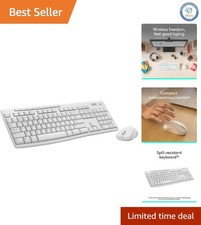 Compact MK270 Wireless Keyboard & Mouse - Long Battery Life & Multimedia Keys picture