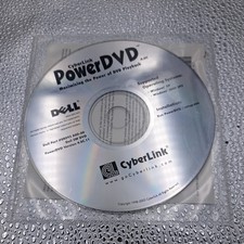 Dell CyberLink PowerDVD 4.0C Software Disc Windows XP 2000 PC Installation picture