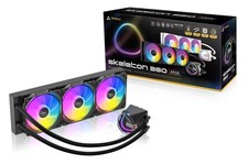 Antec Skeleton 360 ARGB Liquid CPU Cooler, 360mm Radiator, 3 x 120mm PWM ARGB Fa picture