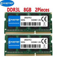 Q-PERTORS DDR3L 16GB 1333 1600MHZ 1.35V SO-DIMM Non-ECC Laptop Memory RAM 2x8GB picture