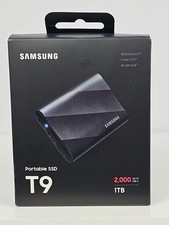 Samsung T9 1TB, External (MU-PG1T0B/AM) SSD - NEW in Factory Sealed Package  picture