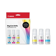 Canon G-21 CMY Ink Bottle Combo Pack - Cyan/Magenta/Yellow picture