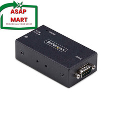 StarTech.com 1-Port Serial to Ethernet Adapter, IP Device Server Black  picture