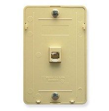 ICC Wall Plate IDC 6P6C IVORY IC630DB6IV UPC 633758006279 picture