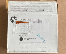 Genuine OPEN BOX - HP CE255JC Black LaserJet Toner Cartridge picture