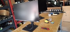 LG 24BA450-B 24in IPS FHD 100Hz Monitor Height Pivot Stand Used Screen Scratches picture