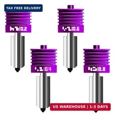 4-Pack Upgraded H2/P2S Hotend Kit with Anti-Stick MPVD Coating - High Speed Hard picture