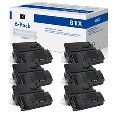 6PK CF281X 81X Toner Cartridge Fits For HP Laserjet MFP M630f M630h M630z M630 picture