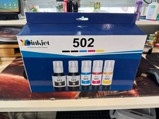 Ink Jet Refill for Epson Ecotank 502-all colors picture