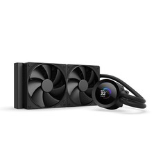 240mm AIO CPU Cooler with LCD Display - High Performance Liquid Cooling System picture