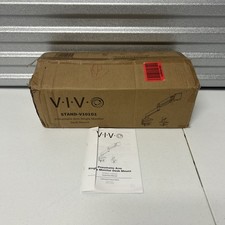 VIVO Aluminum Single Pneumatic Monitor Desk Mount, Fits Ultrawides up to 49