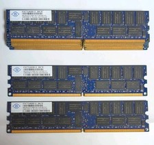 Lot Of 8 32GB NANYA NT4GT72U4ND0BV-3C 4GB 2Rx4 PC2-5300P Desktop Ram Memory picture