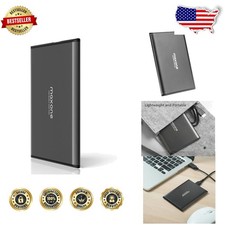 High-Speed 1TB Portable HDD - Ultra Slim USB 3.0, 5Gbps Transfer, Metal Casing picture