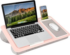 LapGear Home Office Lap Desk with Device Ledge, Mouse Pad, and Phone Holder -... picture