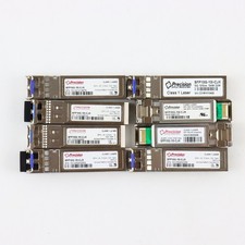 *Lot of 8* Precision SPF10G-10I-CJX SFP+ LR 1310nm 10G 10km SMF/LC Transciever picture