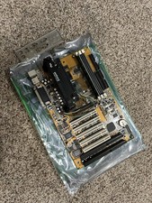 Vintage ABIT AB-BH6 Slot 1 Motherboard Pentium II 400MHz SL38N 128MB RAM picture