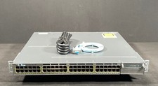 Cisco 3750X WS-C3750X-48P-S 48 Port PoE Gigabit Switch - Same Day Shipping picture