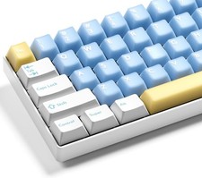 XVX Double Shot PBT Keycaps Set 216 Keys Cherry Profile Custom Keyboard Keyca... picture