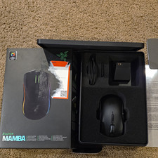 Razer Mamba Gaming Mouse Wireless/Wired Optical 16000 DPI 7-Button Black picture