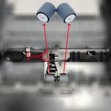 2 X Feed Pickup Roller for HP 7640 7645 6230 6830 6958 6960 6962 6968 6970 6978 picture