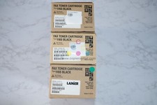 3 New OEM Ricoh Type 1165 Black Fax Toner Cart. 412681(H193-32), 430406(H193-14) picture