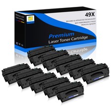 10PK High Yield Q5949X 49X Toner Cartridge for HP LaserJet 1320NW 1320T Printer picture