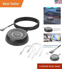 PC Power Button Desktop, Desktop Computer External Power Switch,PC Power Supp... picture