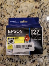 Epson Genuine 127XL Extra High Capacity Black Ink Cartridge  New Sealed Fre Ship picture