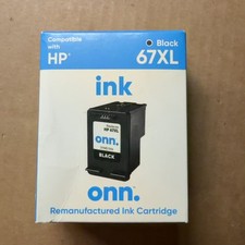 onn Re-manufactured Ink Cartridge for HP 67XL Black High Yield Compatible picture