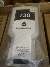 730 Ink Cartridges 6 Pack For Hpdesign Jet T1600-T1700/T2600 Printer picture