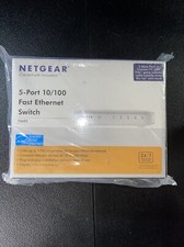 BRAND NEW SEALED NetGear ProSafe FS605 5-Ports Fast Ethernet Switch 10/100 Mbps picture